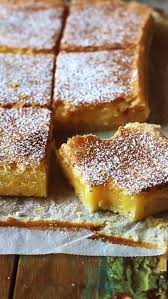 These Lemon Bars Are Sour And Sweet And Very Easy To Make Buttery Shortbread Crust Meets Tangy Lemon Curd Filli Lemon Bars Recipe Lemon Recipes Lemon Desserts
