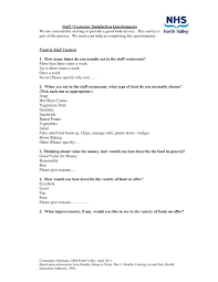 Customer satisfaction score (csat) this is the most standard customer satisfaction metric, asking your customer to rate her satisfaction with your business, product, or service. Free 6 Sample Restaurant Survey Forms In Pdf