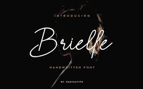 This tattoo comes with a very loose design. Brielle Handwritten Free Font Befonts Com