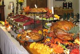 Thanksgiving Buffet Table Decoration Ideas With Table Cover Plus Thanksgiving Buffet Table Christmas Buffet Thanksgiving Dinner