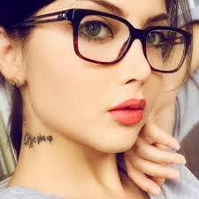image may contain 1 person girls with glasses girls dp stylish stylish girl