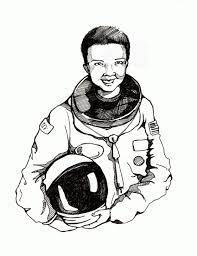 She overcame hardships and fears to realize her dreams. How To Draw Mae C Jemison Mae Jemison Black History Activities Drawings Black History