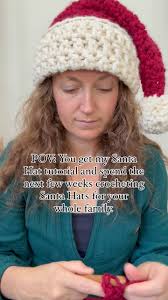 Only 6 more Saturdays until Christmas 😱 If you start now, you can make  Santa Hats for the whole family to enjoy! 🎅🏻🤶🏻✨, Soooo many of you have  already started making your Santa Hats