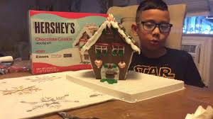 Classic gingerbread cookies, made more healthy! Hershey Chocolate Holiday Cookie House Build Youtube
