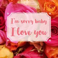 I'm sorry, i love you ( korean : I M Sorry Messages For Girlfriend 30 Sweet Ways To Apologize To Her