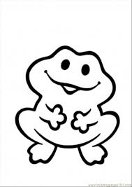 Printable Coloring Page Funny Frog Amphibians Az Coloring Pages Frog Coloring Pages Coloring Pages Frog Applique Pattern