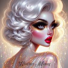 1950s glamorous black woman in elegant dress