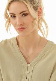 NANA KAY Kette ohne Anhänger NANA KAY Gold, mit Süßwasserperlen, In  liebevoller Handarbeit gefertigt