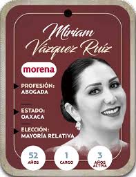 Quién es Miriam Vázquez Ruiz? Diputada por mayoría relativa de Morena