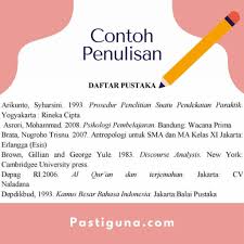 Contoh penulisan daftar pustaka skripsi yang baik dan benar. Contoh Penulisan Daftar Pustaka Beserta Tata Caranya