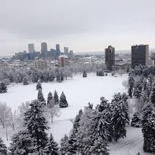 A Cold Snowy Day In Denver Colorado Colorado Travel Visit Colorado Denver Snow