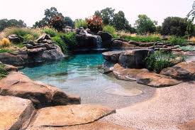 Formerly a popular custom pool, this now standard shape lets you. Natural Design Picture Viewer Lagoon Pool Beach Entry Pool Natural Pool