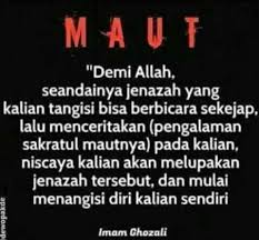 Setiap yang hidup akan merasai mati, dan kami menguji kamu dengan kesusahan dan. Facebook