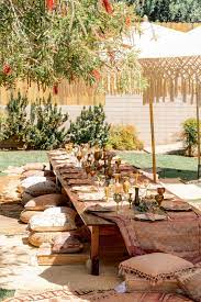 Backyard Boho Bridal Shower Boho Bridal Shower Bridal Shower Decorations Diy Bridal Shower