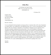 professional buyer cover letter sample