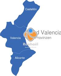 Wir beraten sie in valencia. Land Valencia Provinzen Interaktive Landkarte Image Maps De