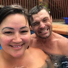 When my wife @angelamparr tells a funny. I'm usually the funny one in the  relationship but every now and then Angie will tell a banger that will  catch me off guard 😂