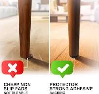 ALANX Felt Furniture Pads, Self Adhesive Cut Felt Pads Scratch Resistant  Hardwood Noise Reduction Floor Protectors for Variety Size Furniture Feet  and ...