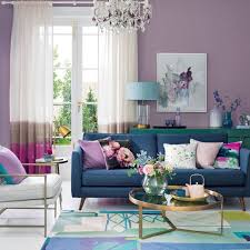 How Much Would You Spend To Make A Rented Property Feel Like Home In 2020 Purple Living Room Purple Living Room Furniture Colourful Living Room