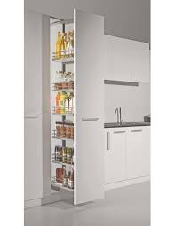 Free length or distance unit converter. Sestino Italian Pull Out Kitchen Larder System Suits 300mm Wide Tall Cabinets Solid White Shelving