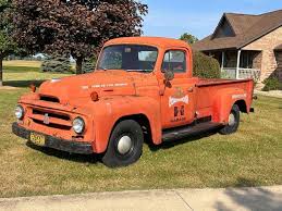 Image result for Orange 1954 Truck