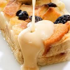 No Bake Steamed Bread Pudding Recipe Cream Sauce Recipes Peach Bread Sweet Recipes
