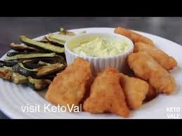 Easy Keto Fish And Chips With Crispy Fried Batter Low Carb Recipe Ketovale Recipe Recipes Low Carb Recipes Fish And Chips
