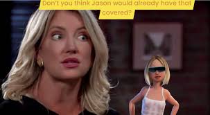 I would love to see Nina think she has all the evidence to prove Sasha's  baby is Michael's to the point where baby has to do a blood test and Jason  has