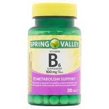 Vitamin b6 supplement for pregnancy. Spring Valley Vitamin B6 Tablets 100 Mg 250 Count Walmart Com Walmart Com