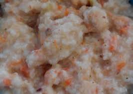 Memasuki usia 6 bulan, bayi sudah siap diberikan makanan pendamping asi atau mpasi. Resep Tim Nasi Brokoli Wortel Mp Asi Baby 9 Bulan Oleh Rika Cookpad