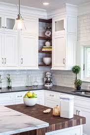 The kitchen backsplash is a fantastic space that you can use to add color or textural interest to your kitchen, experts at caesarstone explain. 50 Black Countertop Backsplash Ideas Tile Designs Tips Advice