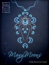 Amulet Manymoons By Rittik Fantasy Jewelry Anime Jewelry Amulet