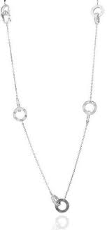 Cartier Love 18k White Gold With 1 81ct Diamonds Long Necklace Jewelry Design Cartier Love Long Necklace