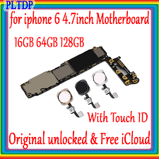 Factory unlocked iphone models are beneficial for customers wanting to change carriers and shop different phone plans. Free Icloud For Iphone 6 4 7inch Motherboard 16gb 64gb 128gb 100 Original Unlocked For Iphone 6 Mainboard With Without Touch Id Mobile Phone Antenna Aliexpress