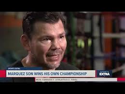 Giovanni Marquez, following in dad Raul's footsteps, wins his own boxing  championship