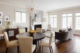 Coastal dining chairs nzz folio. Beige Leather Dining Chairs With Round Brown Dining Table Contemporary Dining Room