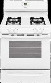 30 glass top frigidaire stove door accidentally locked. Frigidaire 30 Gas Range White Fcrg3015aw