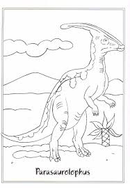 Dinosaur ankylosaurs near volcano and trees. Parasaurolophus Coloring Page Coloring Home