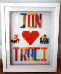 Perfect For Wedding Gift Or Loved Ones Personalised Lego Art With Names And Personalised Minifigures Lego Wedding Wedding Gifts Cute Wedding Ideas