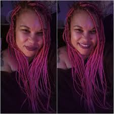 Pink Braids Styles 💖💖💖💖