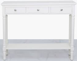 Console tables come in a wide variety of styles, sizes, heights and materials. Serra White Painted Console Table Cfs Furniture Uk