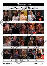Zoe samuel 6 min quiz sewing is one of those skills that is deemed to be very. Friends 002 Characters Quiznighthq