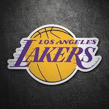 Beide haben einen einjahresvertrag mit option auf zwei weitere jahre unterschrieben. Aufkleber Nba Los Angeles Lakers Schild Webwandtattoo Com