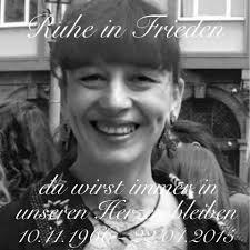 Aus traurigem Anlass werde ich...