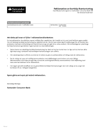 Santander financial services plc, jersey branch is a participant in the jersey bank depositors compensation scheme. Fillable Online Reklamation Av Kortkp Kontantuttag Santander Consumer Bank Fax Email Print Pdffiller