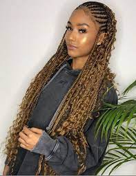 46 Best Braided Hairstyles For Black Women In 2020 Lily Fashion Style Cabelo Com Trancas Africanas Cabelo Com Tranca Cabelo