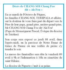 Trouvez les informations sur les cérémonies. Le Semeur Tahitien Posts Facebook