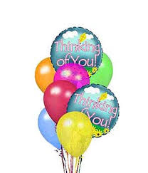 It doesn't need to be a special occasion to send your loved one this very special treat. Thinking Of You Balloons At From You Flowers