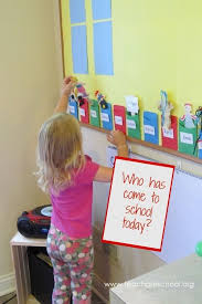 Daily Attendance With Individual Stick Puppets Preschool