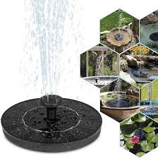 As you can see, it has a fountain in the courtyard. Solar Springbrunnen 2 4w Solar Teichpumpe Kaufland De